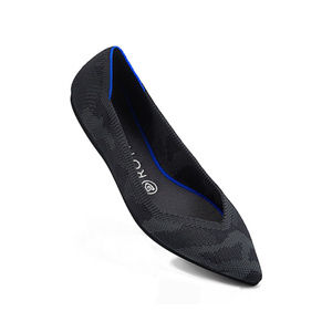 *SOLD* Rothy’s The Point Dark Gray Camo Flat 6.5